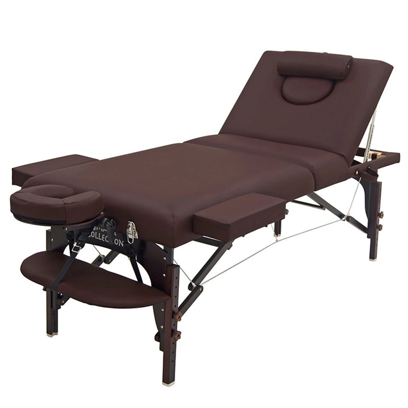 Beauty Garage Esthetic Treatment Bed Dark Brown. Кушетка для эстетических процедур (темно-коричневая) Бьюти Гараж, 1 шт.