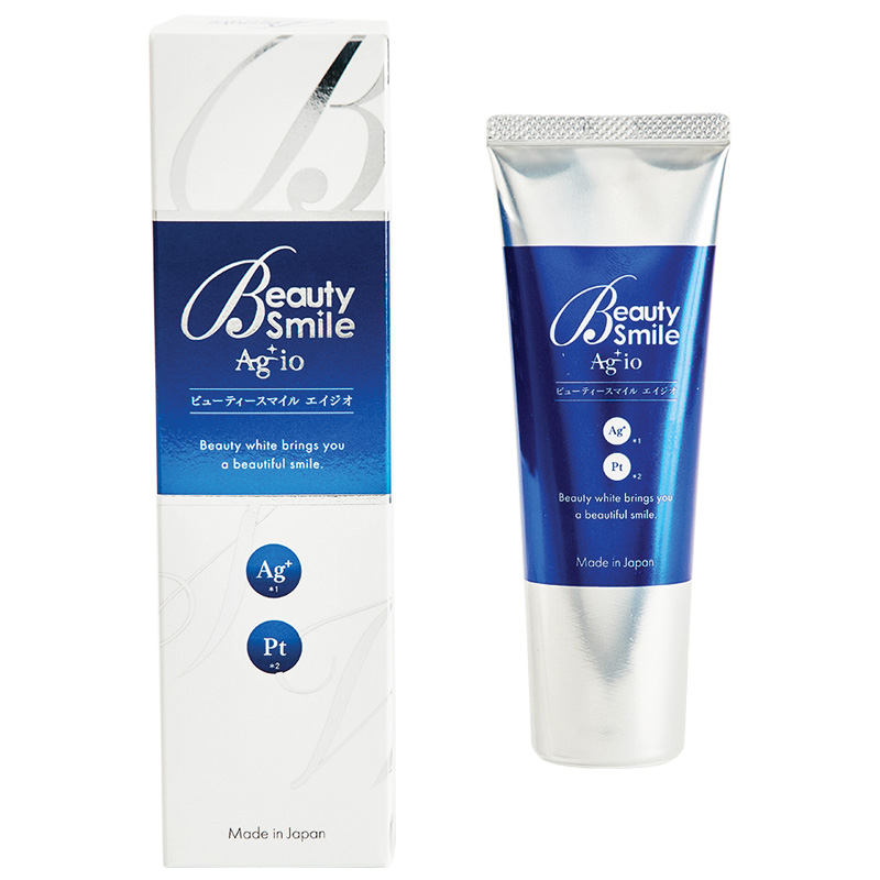 Beauty Smile Agio. Отбеливающая зубная паста на основе угля, ионов серебра и платины Бьюти Смайл для ночного применения, 90 г