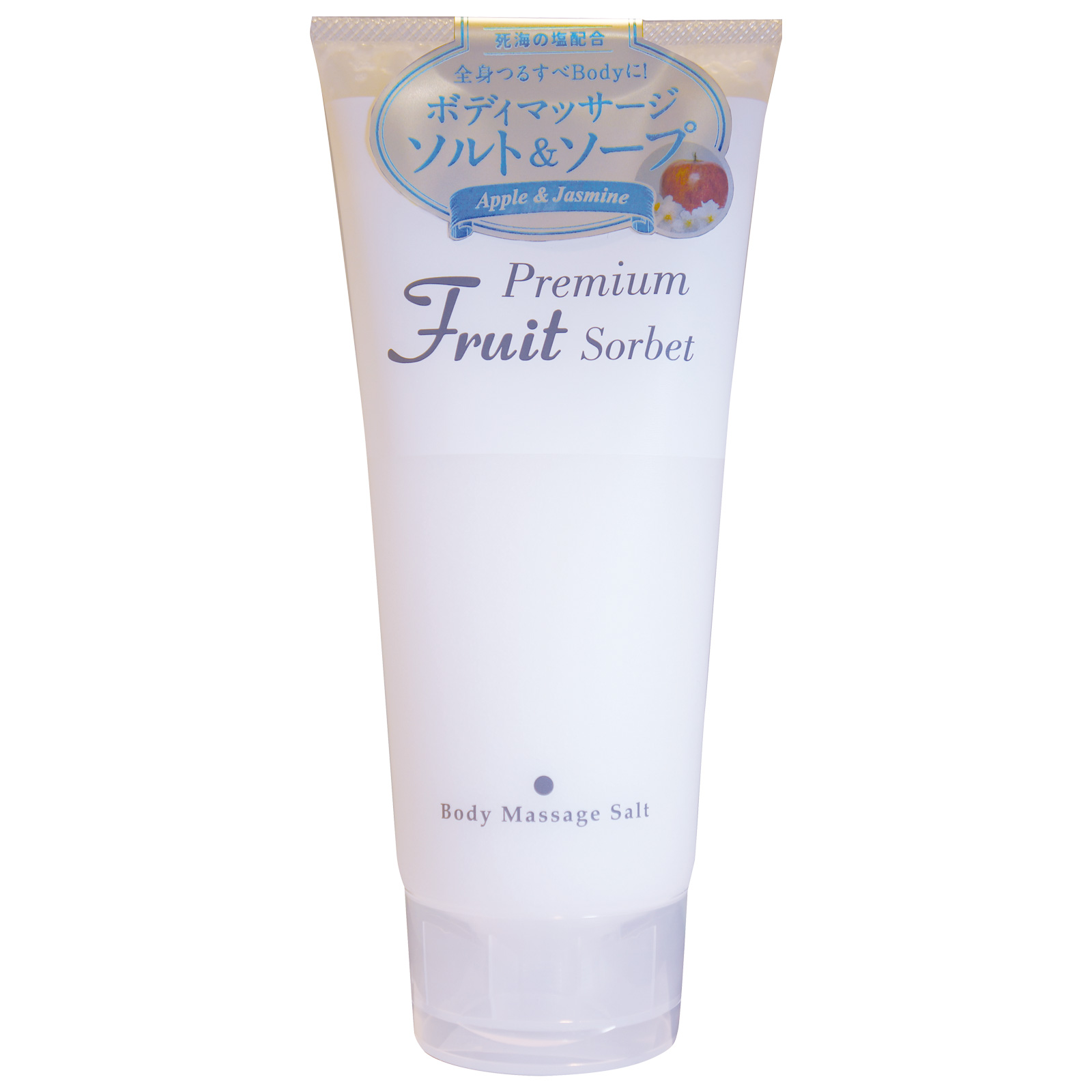 Cosmepro Premium Fruit Sorbet Body Massage Salt Apple&Jasmine. Премиальный фруктовый скраб-сорбет для тела на основе соли «Яблоко и жасмин» Космепро, 500 г